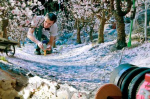 Dude setting up a scene...this must've taken forever!