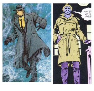 Question on the left, Rorschach on the right